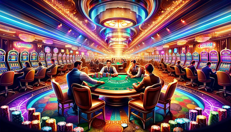 Clover Crown Casino کھلاڑیوں کے لیے لائیو کیسینو سیکشن